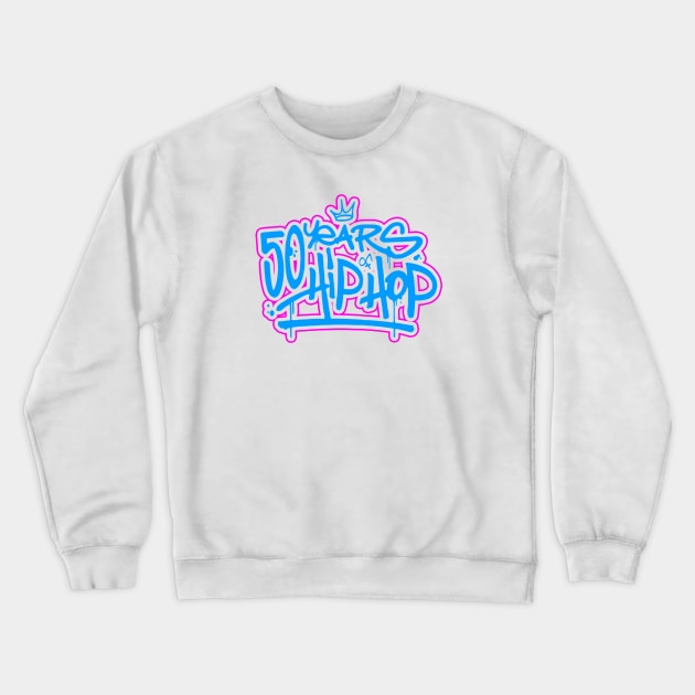 50Y HH graff CC w2 Crewneck Sweatshirt by undergroundART